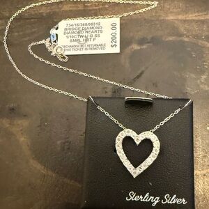 Sterling Silver Heart Necklace